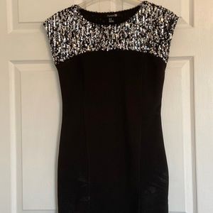 Holiday dress, Forever 21 size Medium, black